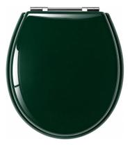 Assento Sanitário Montana Bicolor Oval Com Tampa Verde Assento Sanitário Montana Bicolor Oval Com Tampa Verde