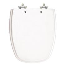 Assento Sanitário Monte Carlo Branco Tampa para Vaso Deca de Madeira Laqueada Assento Sanitário Monte Carlo Branco Tampa para Vaso Deca de Madeira Laqueada