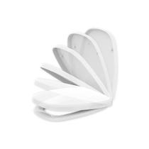 Assento Sanitário Monte Carlo Branco Termofixo Tupan Soft Close para Vaso Deca