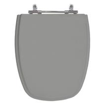 Assento Sanitário Monte Carlo Cinza Vip (Escuro) Tampa para Vaso Deca de Madeira Laqueada - SB Assento Sanitário Monte Carlo Cinza Vip (Escuro) Tampa para Vaso Deca de Madeira Laqueada - SB