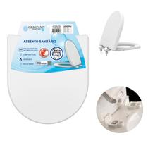 Assento Sanitário Originais Assentos Celite Riviera Nexo Roca Incepa Neo Branco Retire e Limpe Fácil Limpeza Polipropileno Tupan