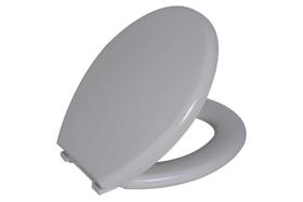 Assento Sanitário Oval Almofadado Bege Claro Assento Sanitário Oval Almofadado Bege Claro
