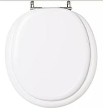 Assento Sanitário Oval Almofadado Branco Assento Sanitário Oval Almofadado Branco