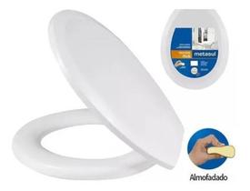 Assento Sanitário Oval Almofadado Para Vaso Cedrus Eternit