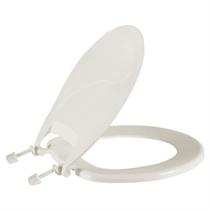 Assento Sanitário Oval Astra Popular Polipropileno Branco