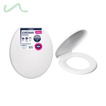 Assento Sanitario Oval Basico Branco Almofadado Primafer