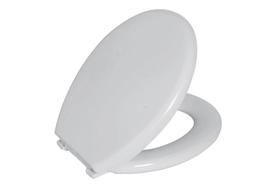 Assento Sanitário Oval em Polietileno Almofadado Branco Assento Sanitário Oval em Polietileno Almofadado Branco