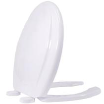 Assento Sanitário Oval Em Polipropileno Plus Care Tupan