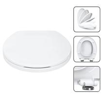 Assento Sanitário Oval HigiClick Amortecimento Fechamento Suave Soft Close Assento Sanitário Oval HigiClick Amortecimento Fechamento Suave Soft Close