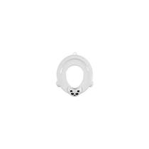Assento Sanitário Oval Plástico Infantil Redutor Panda Branco - Astra