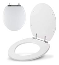 Assento Sanitário Oval Privada Tampa Do Vaso Resina De Poliéster Universal Swanton