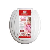 Assento Sanitário Oval Soft Almofadado - Mebuki