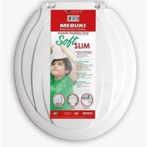 Assento sanitario oval soft slim branco