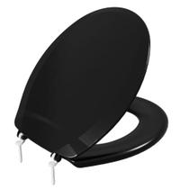 Assento Sanitário Oval Talento Rígido Classique Astra Preto