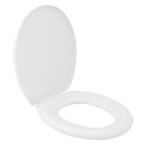 Assento Sanitário Oval Universal Almofadado Branco Astra Assento Sanitário Oval Universal Almofadado Branco Astra