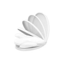 Assento Sanitário Oval Universal PP Branco Tupan Solution Soft Close