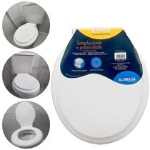 Assento Sanitario Oval Universal Simples Tampa Assento De Assento De Vaso Privada Oval