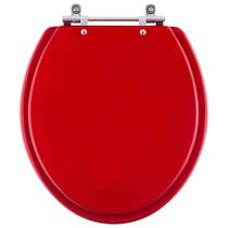Assento Sanitário Oval / Universal Vermelho Assento Sanitário Oval / Universal Vermelho