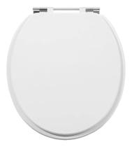 Assento Sanitário Parati Oval Convencional Branco Laqueado para vaso Logasa - sicmol