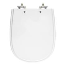 Assento Sanitário Paris Branco Tampa para Vaso Ideal Standard em Madeira Laqueada