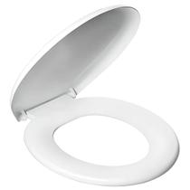 Assento Sanitário Plástico Almofadado Clássico Branco - Pr1063-2 - Pincéis Atlas