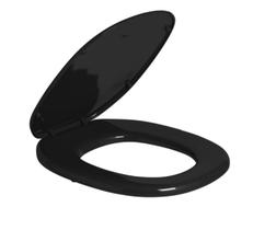 Assento Sanitário Plástico Aspen/Fast Ébano Fechamento Comum Deca AP.75.95 Assento Sanitário Plástico Aspen/Fast Ébano Fechamento Comum Deca AP.75.95