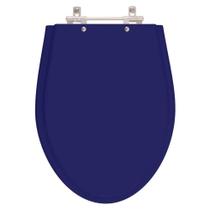 Assento Sanitário Poliéster Absolute Azul Cobalto para vaso Ideal Standard