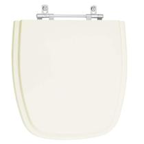 Assento Sanitário Poliester Angra Bege Claro para vaso Logasa