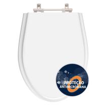 Assento Sanitário Poliester Antimicrobiano Absolute Branco para American Standard Assento Sanitário Poliester Antimicrobiano Absolute Branco para American Standard