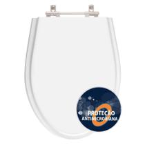 Assento Sanitário Poliester Antimicrobiano Absolute Branco para vaso American Standard Assento Sanitário Poliester Antimicrobiano Absolute Branco para vaso American Standard