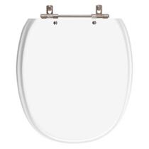 Assento Sanitário Poliéster Ascot Neve Para Vaso Ideal Standart