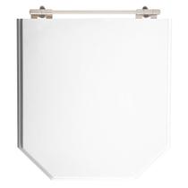 Assento Sanitário Poliéster Atrium Branco para vaso Incepa 1.6gpf 6lpf