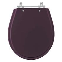 Assento Sanitário Poliester Avalon Ametista (Roxo) para vaso Ideal Standard