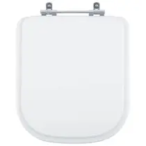 Assento Sanitário Poliester Axis Branco Para Louça Deca Assento Sanitário Poliester Axis Branco Para Louça Deca