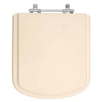 Assento Sanitário Poliéster Bali Pessego (Rosa Shell) para vaso Incepa