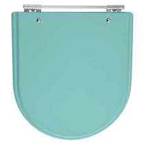 Assento Sanitário Poliéster Calypso Verde Jade para vaso Incepa