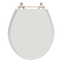 Assento Sanitario Poliester Carina Silver (Cinza Claro) para Vaso Ideal Standard Assento Sanitario Poliester Carina Silver (Cinza Claro) para Vaso Ideal Standard