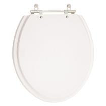 Assento Sanitário Poliéster Colonial Branco para Vaso Hervy