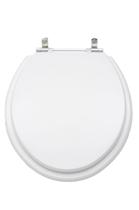 Assento Sanitário Poliéster Convencional Oval Branco Loja