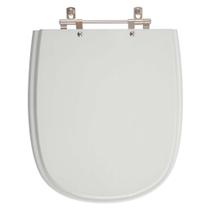 Assento Sanitario Poliester Dona Beja Cinza Claro para vaso Santa Clara Assento Sanitario Poliester Dona Beja Cinza Claro para vaso Santa Clara