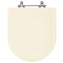 Assento Sanitário Poliester Duomo Plus Creme (bege claro) para vaso Deca Assento Sanitário Poliester Duomo Plus Creme (bege claro) para vaso Deca