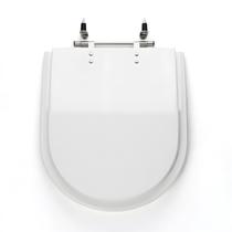 Assento Sanitário Poliéster Duomo Plus Fênix Branco/Gelo Tampex Assento Sanitário Poliéster Duomo Plus Fênix Branco/Gelo Tampex