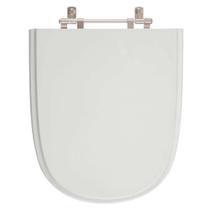 Assento Sanitario Poliester Ezedra Silver (Cinza Claro) para Vaso Ideal Standard