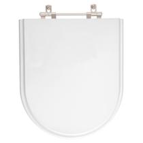 Assento Sanitário Poliéster Lift Branco para vaso Docol 6lpf