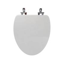 Assento Sanitário Poliéster Loggica Soft Close Branco para vaso Docol