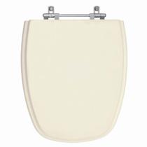 Assento Sanitario Poliester Monte Carlo Creme para Vaso Deca Assento Sanitario Poliester Monte Carlo Creme para Vaso Deca