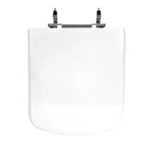 Assento Sanitário Poliéster Para Louça Bali (Incepa) Aço (Reb. Oculto) Branco Assento Sanitário Poliéster Para Louça Bali (Incepa) Aço (Reb. Oculto) Branco