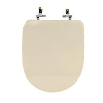 Assento Sanitário Poliéster Para Louça Duomo Plus (Deca) Super Luxo Cromado (Reb. Oculto) Creme Assento Sanitário Poliéster Para Louça Duomo Plus (Deca) Super Luxo Cromado (Reb. Oculto) Creme