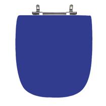 Assento Sanitário Poliéster Para Louça Fit (Celite) Aço (Reb. Oculto) Azul Real Assento Sanitário Poliéster Para Louça Fit (Celite) Aço (Reb. Oculto) Azul Real