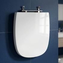 Assento Sanitário Poliéster Para Louça Flex (Deca) Aço Sedile Assento Sanitário Poliéster Para Louça Flex (Deca) Aço Sedile